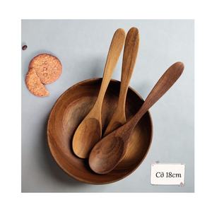 ช้อนไม้ด้ามยาวเป็นมิตรกับสิ่งแวดล้อม,ช้อนไม้วอลนัทธรรมชาติเสิร์ฟทำด้วยมือจากชุดครัวเวียดนาม - Product Image 6