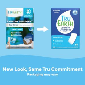 Tru Earth Compact <b>Dry</b> Laundry Detergent - Up to 128 Loads (64 <b>Sheets</b>) - Product Image 2