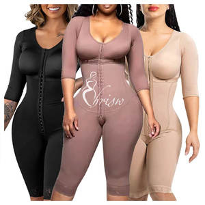 Body complet colombien gaines Shaper haute compression body post-opératoire post-partum Lipo <span class=keywords><strong>bras</strong></span> amincissant taille réduisant Shapewear - Product Image 1