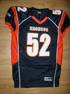 Uniformes de Fútbol Americano Premium, Tela de Sarga Bordada, Conjuntos Transpirables con Estampado Digital, Color Personalizable, Unisex - Product Image 6