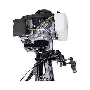 Nouveau moteur hors-bord à essence 4 temps 5HP/10HP/15HP pour petits et moyens bateaux à faible consommation de carburant et fonctionnement silencieux - Product Image 1