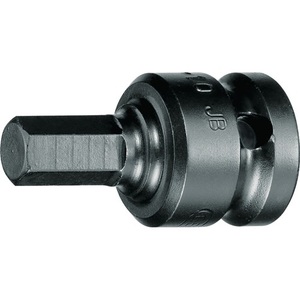 Douille de clé à chocs GEDORE K 19 1/2 avec clé blanche, longueur 10 mm et taille 44 mm pour outils d'atelier - Product Image 1