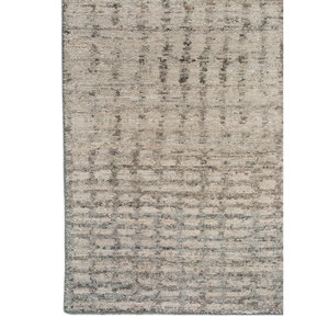 Tapis en laine verte noué à la main Uvenuti, motif abstrait, tapis de salon, 9x12, tapis de couloir rectangulaire, modèle EA-3138 (Cs-02) - Product Image 4