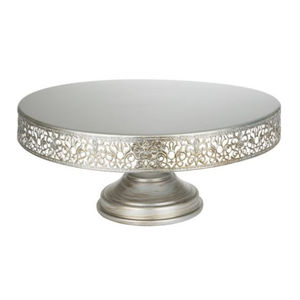 Dernier modèle de présentoir à gâteaux en argenterie Décoratif pour fêtes d'anniversaire de mariage et pour occasions spéciales Présentoir à gâteaux très vendu - Product Image 1