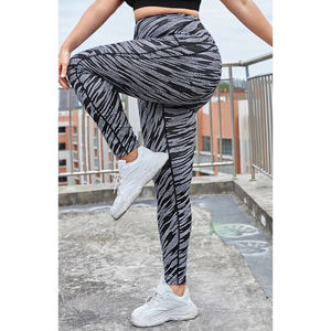 Customized High Waist Yoga <b>Leggings</b> Breathable Stylish <b>Tie</b> <b>Dye</b> Print Pants Sizes Plus Latest Designs for Women Made of Spandex - Product Image 1