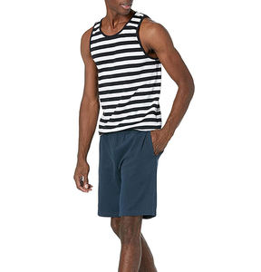 New Stylish <b>Stripes</b> Design Men's Clothing Summer <b>Tank</b> <b>Tops</b> Sweat Absorbing Quick Dry Feature New Style <b>Tank</b> <b>Top</b> Male - Product Image 5