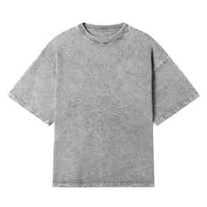 T-shirts unisexes en polyester/coton, logo personnalisé, t-shirt vierge teint de haute qualité pour hommes, motif à carreaux, col rond, manches courtes, en tissu peigné - Product Image 1