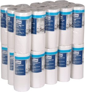 Papier essuie-tout perforé Tork, blanc, 2 plis, 11" x 9", 84 feuilles/rouleau, 30 rouleaux/caisse (HB1990A) - Product Image 4
