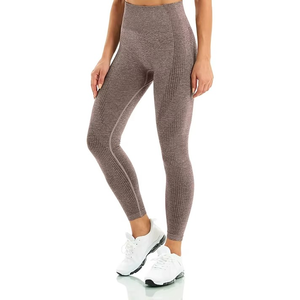 Offre Spéciale dernier Style femmes Legging Yoga porter confortable et respirant femmes Legging Fitness porter contrôle du ventre coupe ajustée - Product Image 3