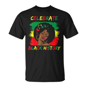 T-shirt unisexe pour adultes à col rond et manches courtes, sérigraphié, pour la promotion de la culture afro-américaine - Product Image 1