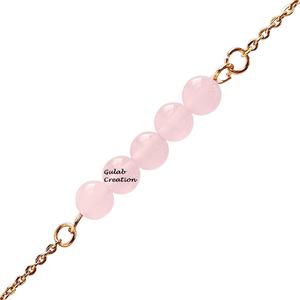 สร้อยข้อมือลูกปัดเรซิ่นสีชมพูปรับได้เครื่องประดับแฟชั่นพร้อมลูกปัดเรซินสีสันสดใสสำหรับผู้หญิงเครื่องประดับข้อมือน้ำหนักเบาสไตล์โบฮีเมียน - Product Image 1