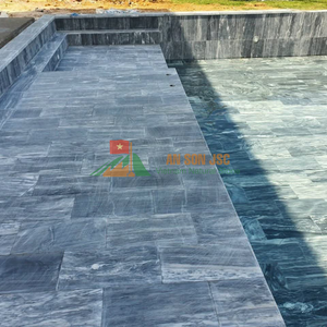 Baldosa de Travertino Blanco Cristalino Natural de Vietnam, Pulido Antideslizante, 12x12, Piedra Moderna para Pavimentación de Piscinas, Jardines y Paisajismo Exterior - Product Image 5