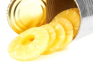 Rodajas de piña enlatadas en 100% jugo a la venta - Product Image 2