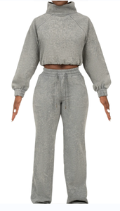 Nouveau design Survêtement unisexe grande taille coupe courte à col cheminée, écologique, délavé à l'acide, séchage rapide, respirant, extensible dans les quatre sens - Product Image 5