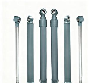 בום הרמה טלסקופי ארוך-מהלך, בעל פעולה בודדת, בעל עוצמה של 100 טון, מותאם אישית לעבודה כבדה, עבור מחפר בוכנה. - Product Image 2