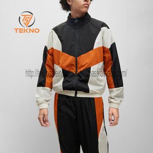 Chándal personalizado de nailon y poliéster para el verano, chándal térmico de dos piezas para correr, conjuntos de chaqueta cortavientos para hombre, chándal - Product Image 3