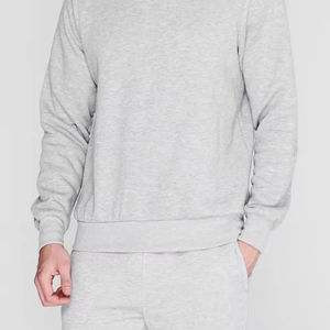Sweat-shirt pour hommes de qualité supérieure Logo personnalisé New Trending Basics Sweats à capuche en coton mélangé pour hommes - Product Image 4