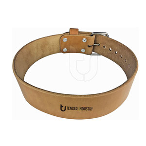 เข็มขัดยกน้ำหนักหนังวัวแบบปรับได้สำหรับยกน้ำหนักเข็มขัดนวดเข่าแบบปรับได้โลโก้ตามสั่งผลิตจากโรงงานใหม่ - Product Image 1