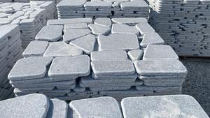 Muestras Pequeñas de Mármol Pulido BlueStone de 20x20cm, Adoquines Modernos para Interiores y Exteriores, Fabricados en Turquía, Decoración para Jardín - Product Image 4