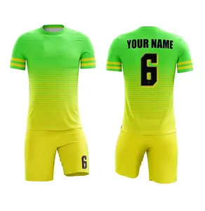 Service OEM, uniformes de football à logo personnalisé pour vêtements de sport, uniformes de football pour hommes à bas prix fabriqués par des professionnels