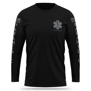 T-shirt de performance PARAMEDIC à la mode classique pour hommes, t-shirts imprimés en tissu de qualité supérieure avec logo personnalisé - Product Image 5