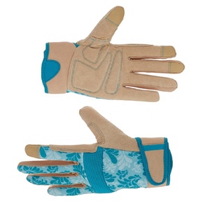 Haute qualité respirant confortable anti-dérapant gants de jardin Logo manchette en cuir Rose épine preuve Protection extérieure anti-coupure - Product Image 1