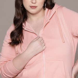 Sudadera Mujer Oversized Cotton Loose Fit Manga Larga Casual Pullover OEM Bulk Supply - Product Image 4