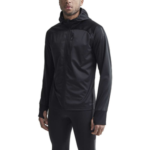 Custom Men's Lightweight Waterproof Canvas Windbreaker Jacket for Active Sports OEM ODM Services Stand Collar - Product Image 6