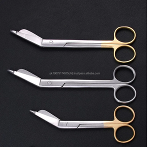 Tijeras para Vendajes Reutilizables Manuales de Acero Inoxidable Medivolve MI-S-531, Hojas Curvas, Duraderas, Clase Médica I, CE ISO - Product Image 3