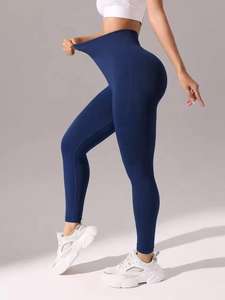 Leggings de fitness pour femmes de haute qualité, taille haute, effet push-up, en spandex, sexy, décontractés, pour le sport, le yoga, la salle de sport, entraînements, vente en gros - Product Image 2