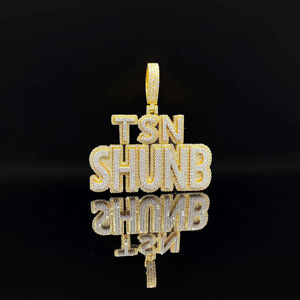 Cadena con Colgante CZ Galaxy Iced Out, Colgante Atrapasueños CZ Iced Out, Colgante Corona y Espada CZ Iced Out - Product Image 1