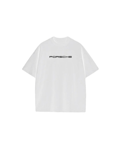 T-shirts pour hommes tendance Racing 100% coton, haute qualité, logo personnalisé imprimé, coupe ample, style streetwear, designs personnalisés, t-shirt à grammage élevé - Product Image 6