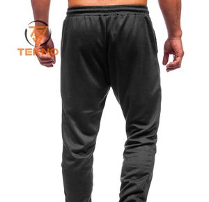 กางเกงวอร์มขาบานเข้ารูปแบบ2025กางเกงวอร์มผ้าคอตตอนสำหรับผู้ชายกางเกงวอร์มขาบานแบบหลวมดีไซน์ตามสั่ง - Product Image 3