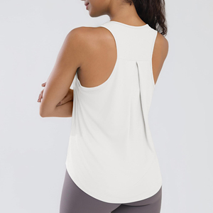 2025 New Style Women's Lightweight Breathable Quick Dry Sports Tank <b>Top</b> Yoga Reversible <b>Cross</b> Back Shockproof - Product Image 5
