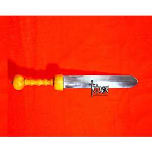 Gladius en acier à haute teneur en carbone, inspiré des samouraï, durable, avec une lame de 12 pouces et une longueur totale de 18,5 pouces, pour les arts martiaux - Product Image 4