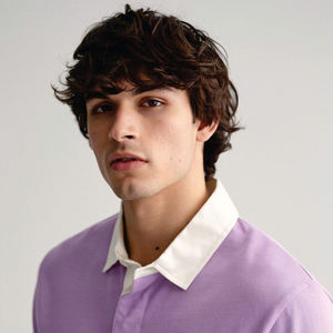 เสื้อแขนยาวไซส์ใหญ่สำหรับผู้ชายใส่สบายผ้าเจอร์ซี่ลายพื้นสำหรับใช้ในชีวิตประจำวันและกลางแจ้ง - Product Image 6