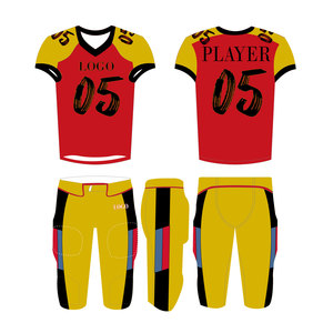 2025 Alta calidad Último diseño Impresión de logotipo personalizado Ropa deportiva Cómodo uniforme de fútbol americano - Product Image 3