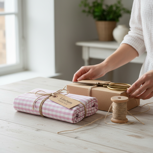 Premium Woven Terry Cotton <b>Tablecloth</b> 140x180cm Soft Durable Eco Friendly Fabric Luxury Perfect Elegant Dining Rustic Wedding - Product Image 5