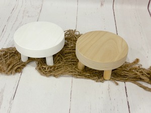 แท่นวางเค้กสไตล์โมเดิร์นโต๊ะพับได้อุปกรณ์ตกแต่งเค้กมาตรฐานสีธรรมชาติ - Product Image 3