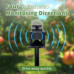 Elektrische vogelafschrikmiddelen voor tuinen die vogels niet beschadigen; op zonne-energie. - Product Image 3