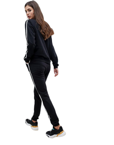 Vente à chaud Ensemble pantalon et sweat-shirt de jogging décontracté pour femmes Survêtement imprimé de grande taille Vêtements de salon de maternité - Product Image 2