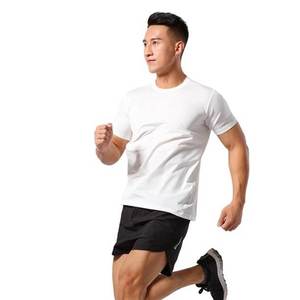 Gran oferta, camiseta de verano de algodón orgánico de gran tamaño, camisetas para hombre, camiseta informal de algodón de verano con cuello redondo suave para hombre, Camiseta holgada - Product Image 5