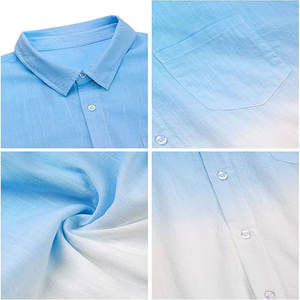 เสื้อยืดผ้าโพลีเอสเตอร์100% สำหรับผู้ชายเสื้อเชิ้ตลำลองสำหรับวันหยุดฤดูร้อนออกแบบได้ตามต้องการแบบผ้าถักตามมาตรฐานการระเหิด - Product Image 4