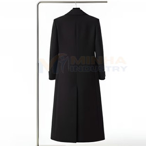 Abrigo Largo para Hombre de Estilo Clásico, Hecho Profesionalmente, Ropa de Moda Urbana - Product Image 2