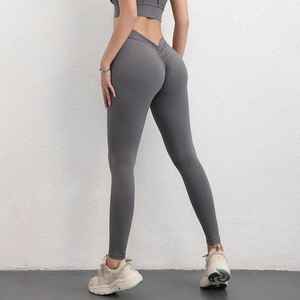 Wholesale Hith <b>Waist</b> <b>Tummy</b> <b>Control</b> Gym Wear Seamless Women Fitness Sport <b>Leggings</b> - Product Image 5