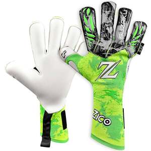 Guantes de portero de cuero Premium personalizables ajuste personalizado venta al por mayor fútbol látex agarre - Product Image 2