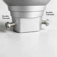 Tête de thermocouple en aluminium moulé sous pression DAAD, étanchéité IP65, double presse-étoupe pour thermocouple de type K, mesure de température industrielle