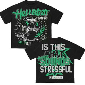 Camisetas Personalizadas con Bordado para Hombre, 100% Algodón Peinado, Ecológicas, Corte Holgado, Secado Rápido, Transpirables, Manga Corta - Product Image 3