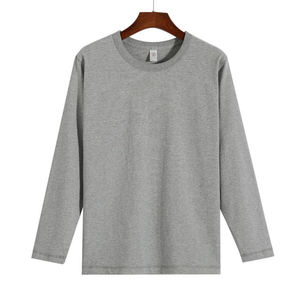 New Fashion Solid Color <b>Long</b> Sleeve <b>Tshirts</b> ,full Sleeve t Shirts for Men,t-shirts for Men <b>Long</b> T-shirt for men - Product Image 4