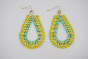 ต่างหูแบบห่วงสำหรับผู้หญิงได้รับความนิยมเม็ดลูกปัดเม็ดเพชรสุดสร้างสรรค์ชุบทองอย่างหรูหรา - Product Image 5